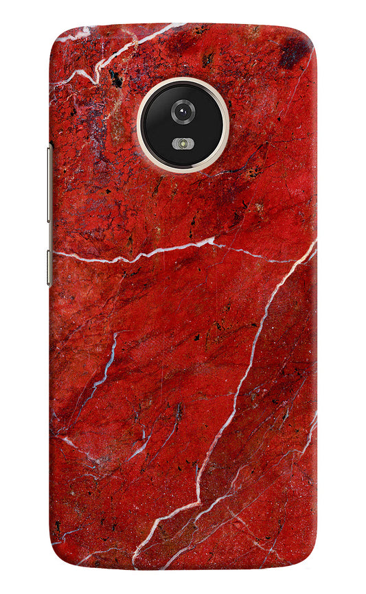 Red Marble Design Moto G5 Hard Case Back Cover by Casekaro