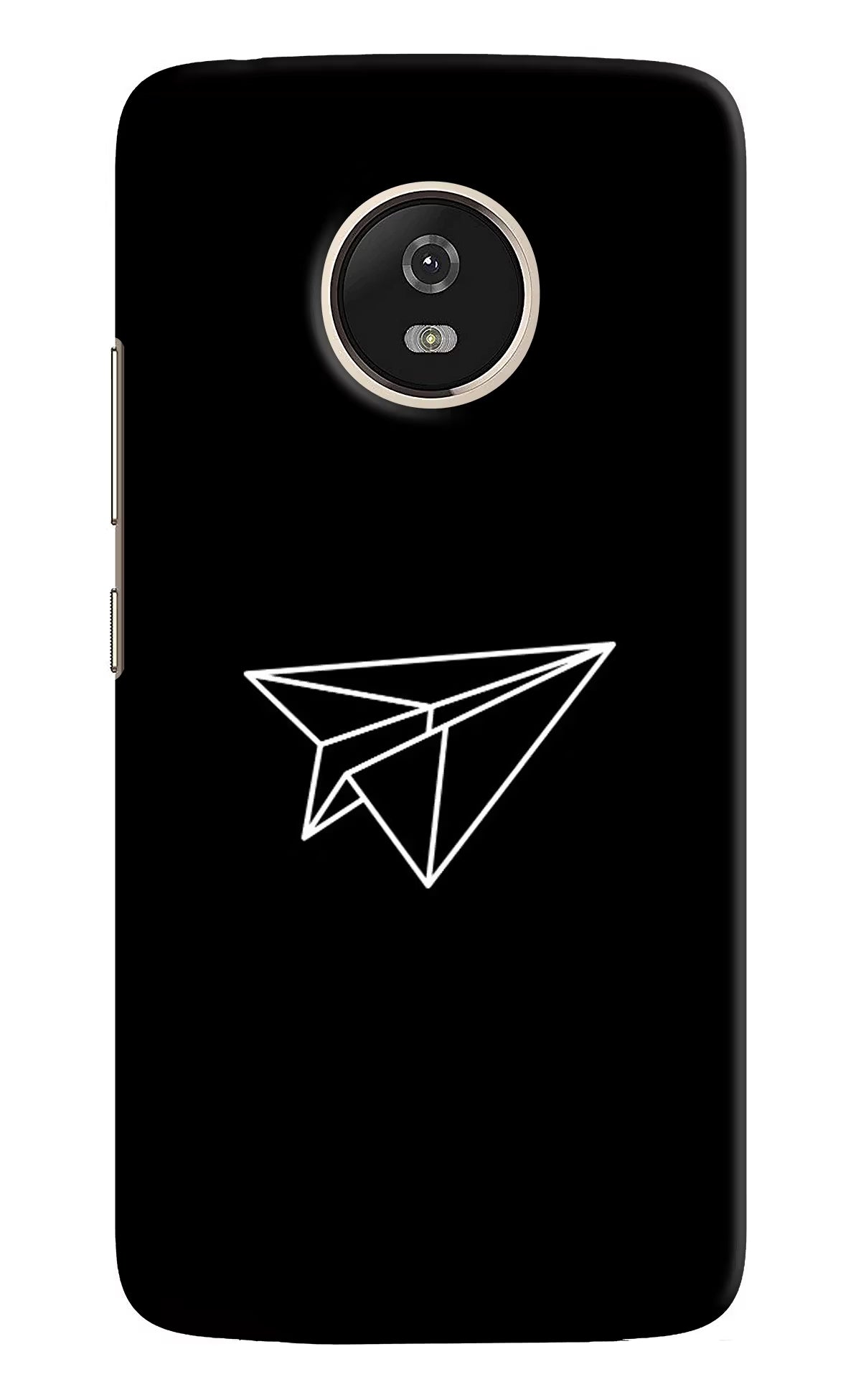 Paper Plane White Moto G5 Hard Case Back Cover by Casekaro