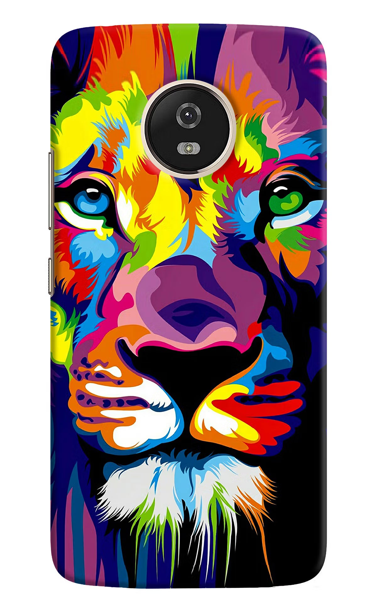 Lion Moto G5 Hard Case Back Cover by Casekaro