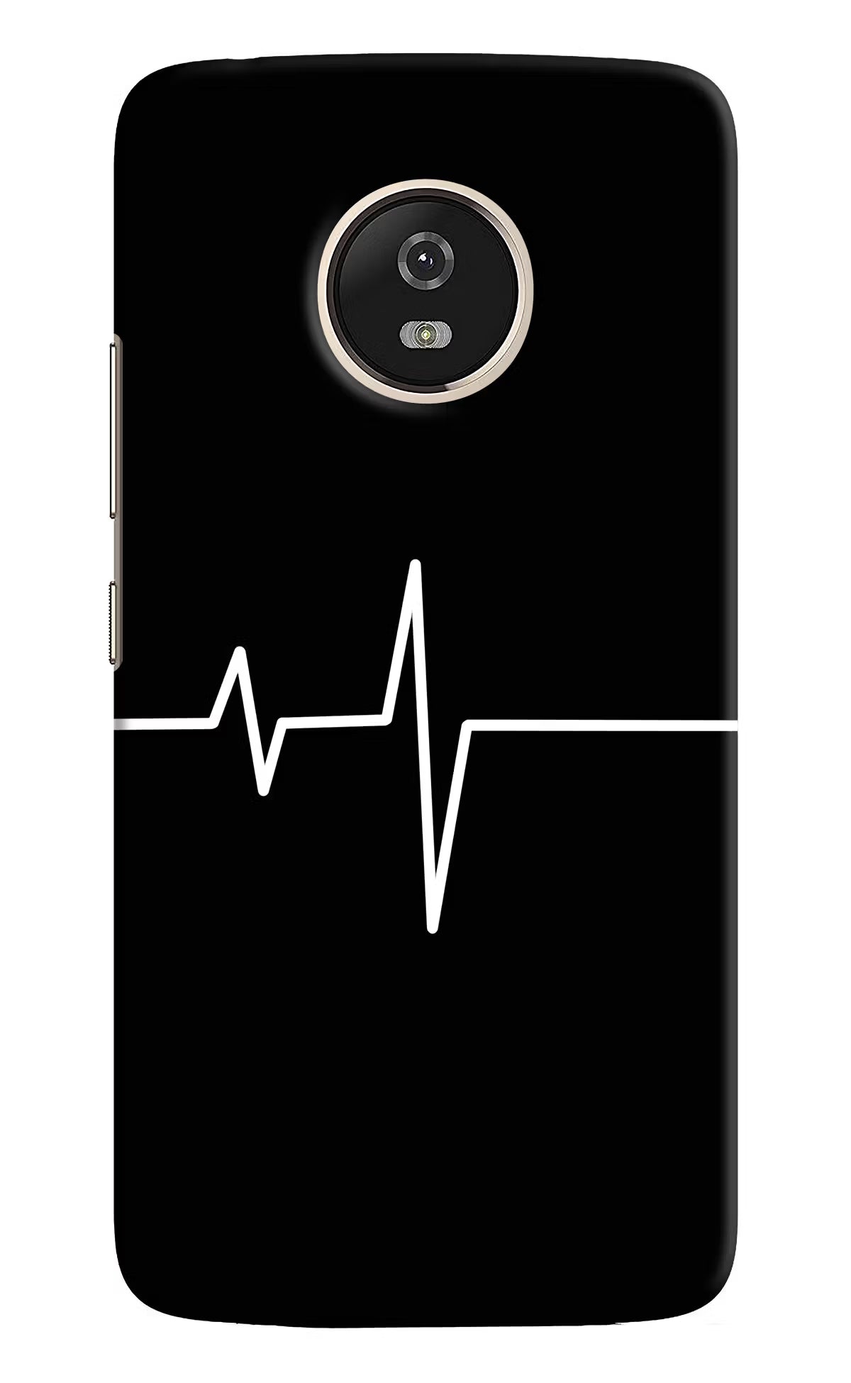Heart Beats Moto G5 Hard Case Back Cover by Casekaro