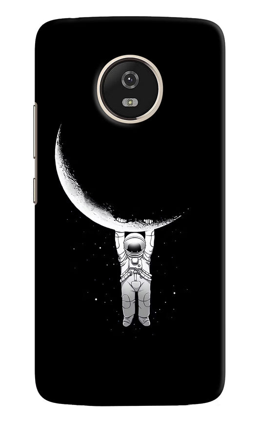 Moon Space Moto G5 Hard Case Back Cover by Casekaro