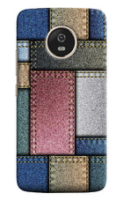Multicolor Jeans Moto G5 Hard Case Back Cover by Casekaro