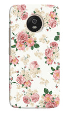 Flowers Moto G5 Hard Case Back Cover by Casekaro