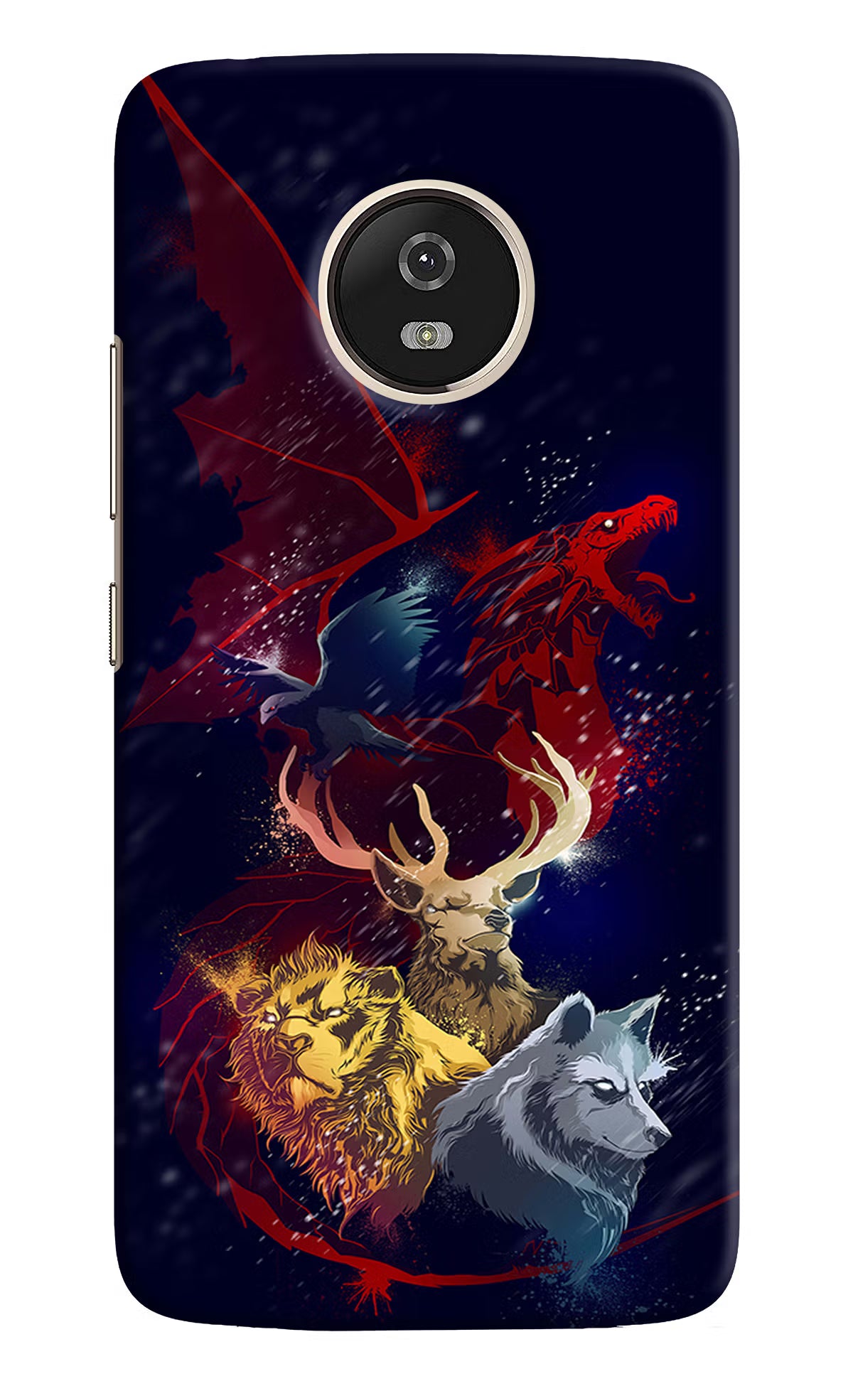 Game Of Thrones Moto G5 Hard Case Back Cover by Casekaro