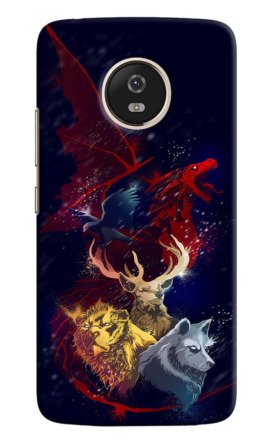 Game Of Thrones Moto G5 Hard Case Back Cover by Casekaro