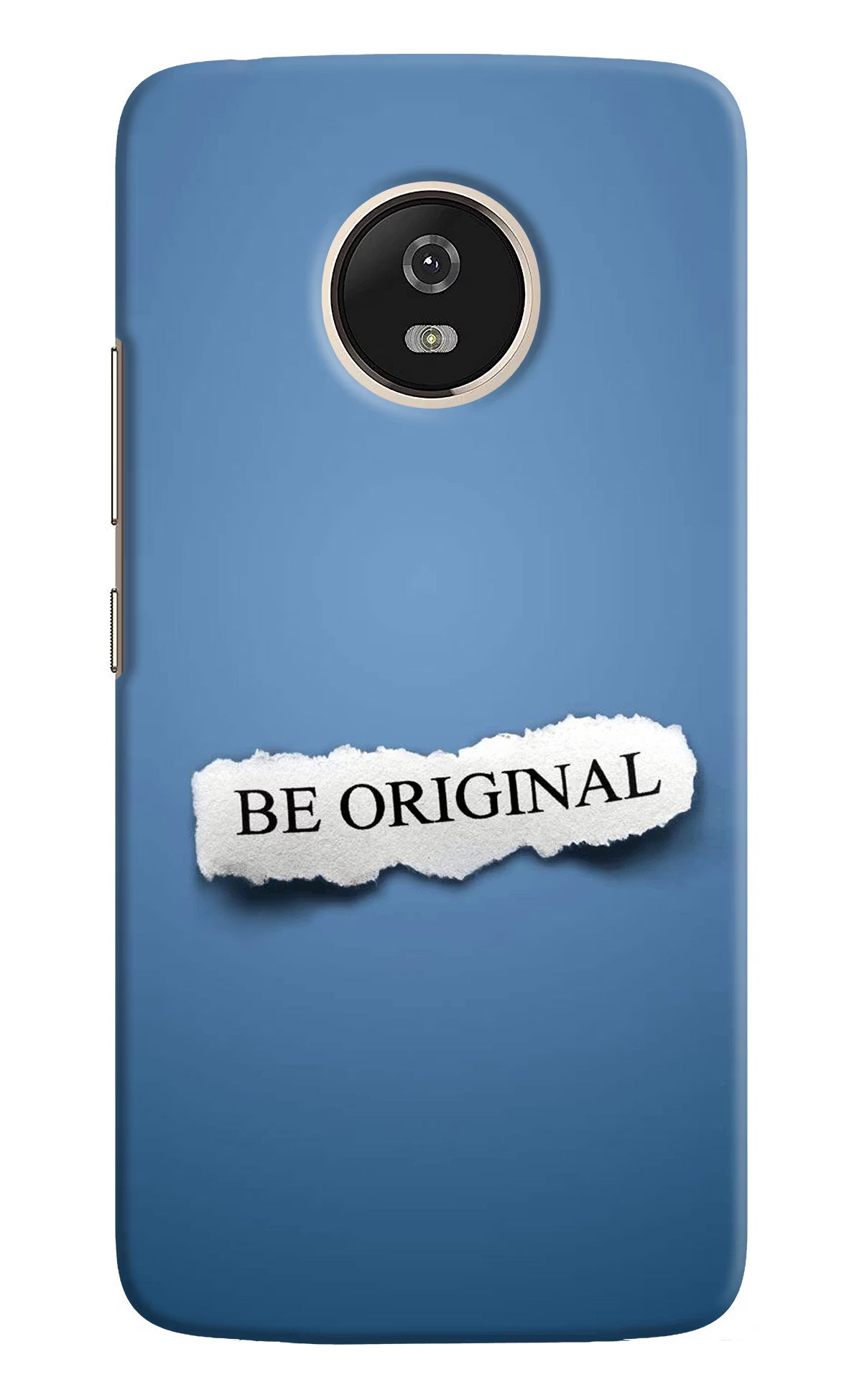 Be Original Moto G5 Hard Case Back Cover by Casekaro