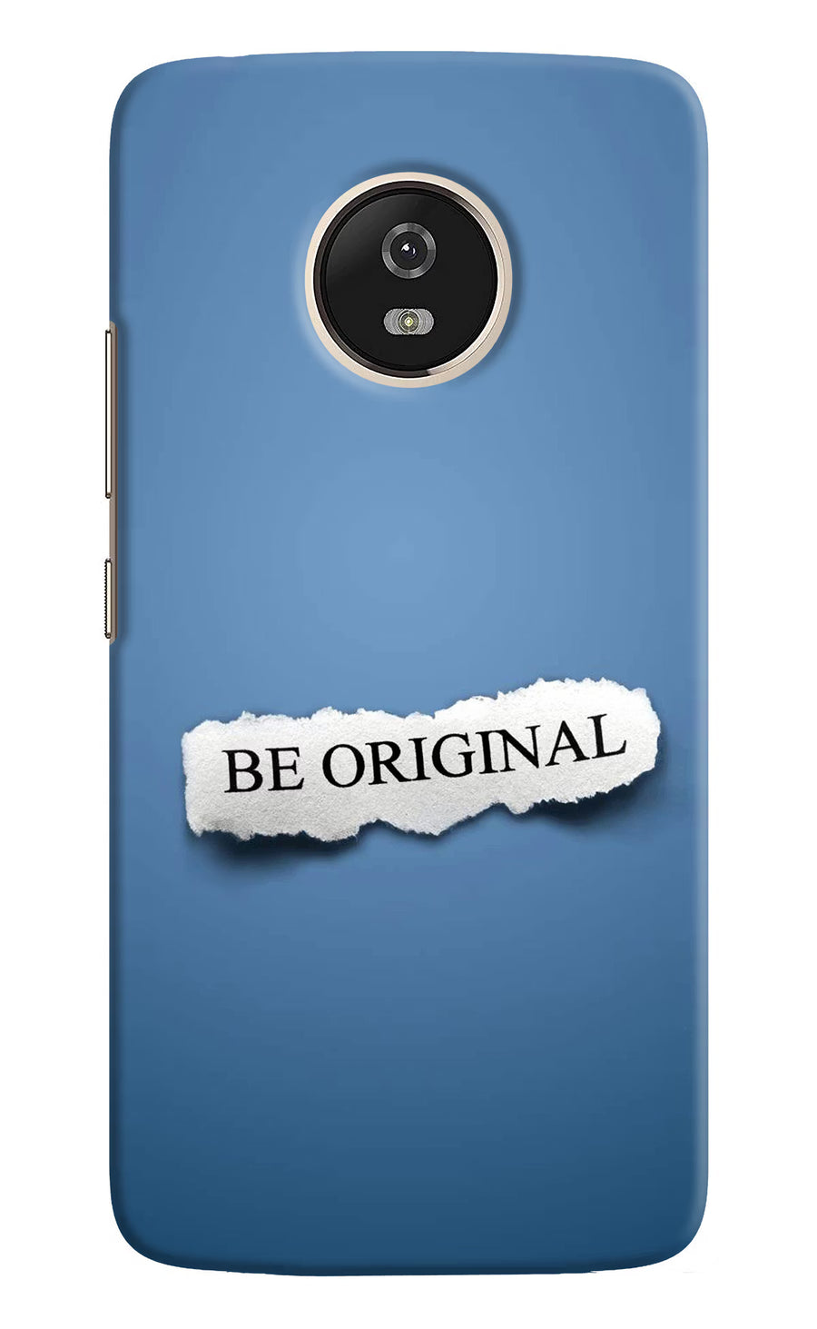 Be Original Moto G5 Back Cover, Hard case