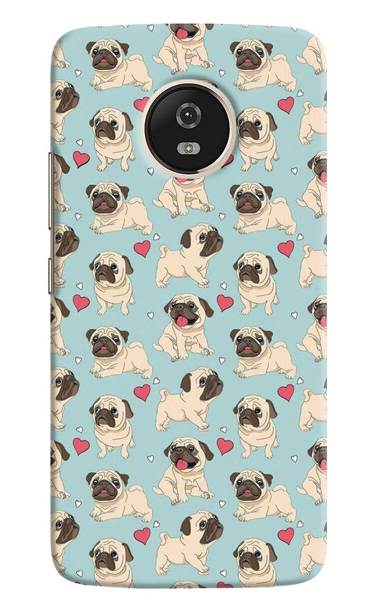 Pug Dog Moto G5 Hard Case Back Cover by Casekaro