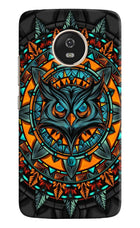 Angry Owl Art Moto G5 Hard Case Back Cover by Casekaro