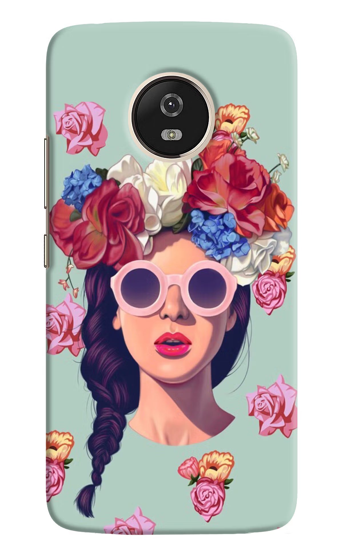 Pretty Girl Moto G5 Hard Case Back Cover by Casekaro