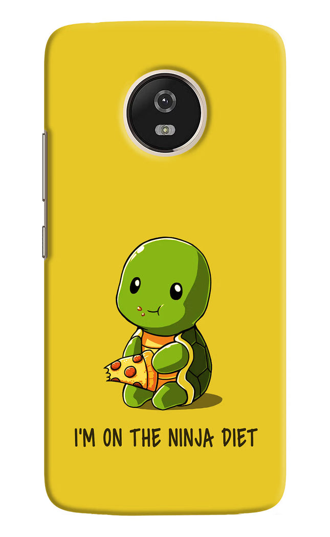 I'm on Ninja Diet Moto G5 Hard Case Back Cover by Casekaro