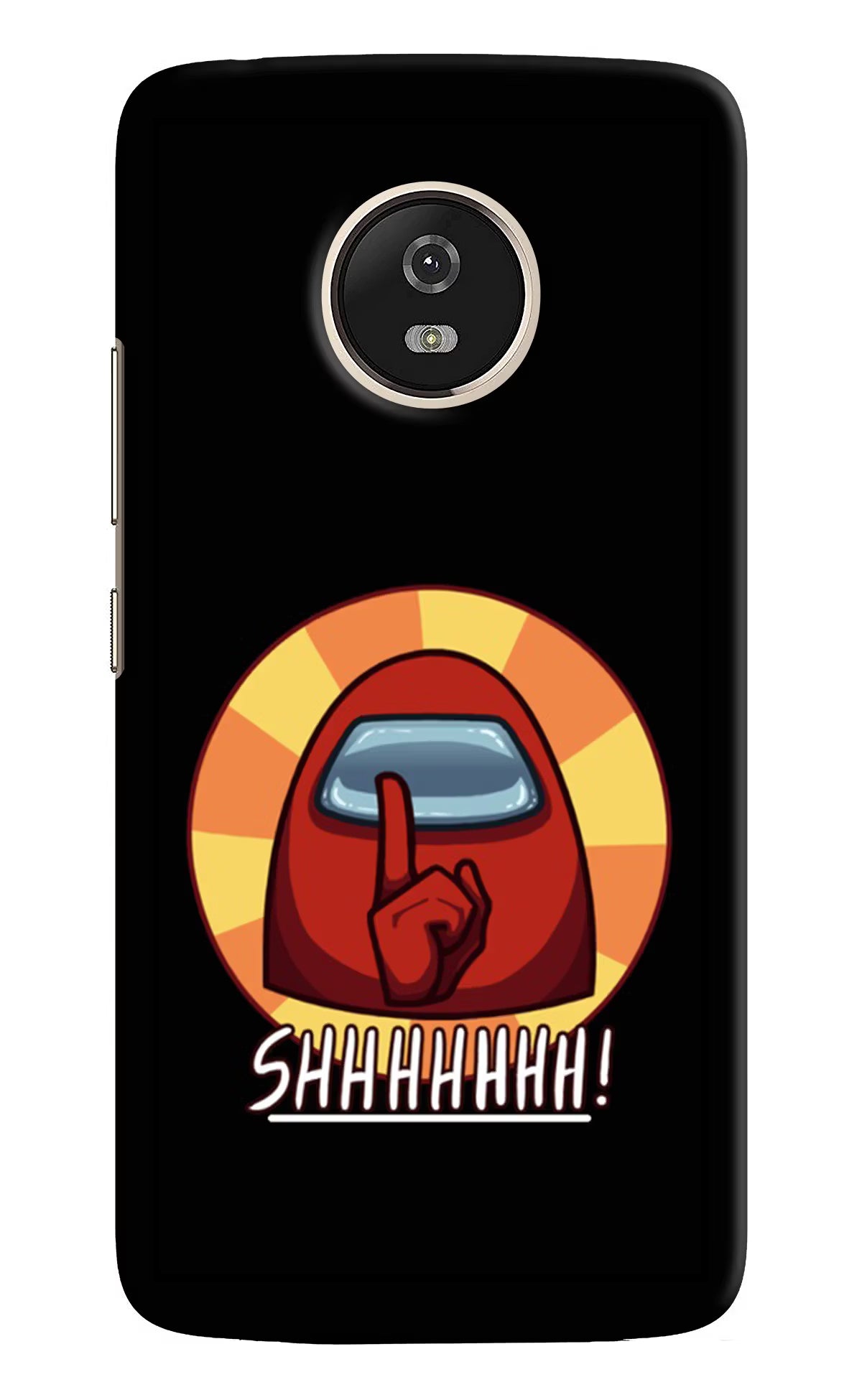 Among Us Shhh! Moto G5 Hard Case Back Cover by Casekaro