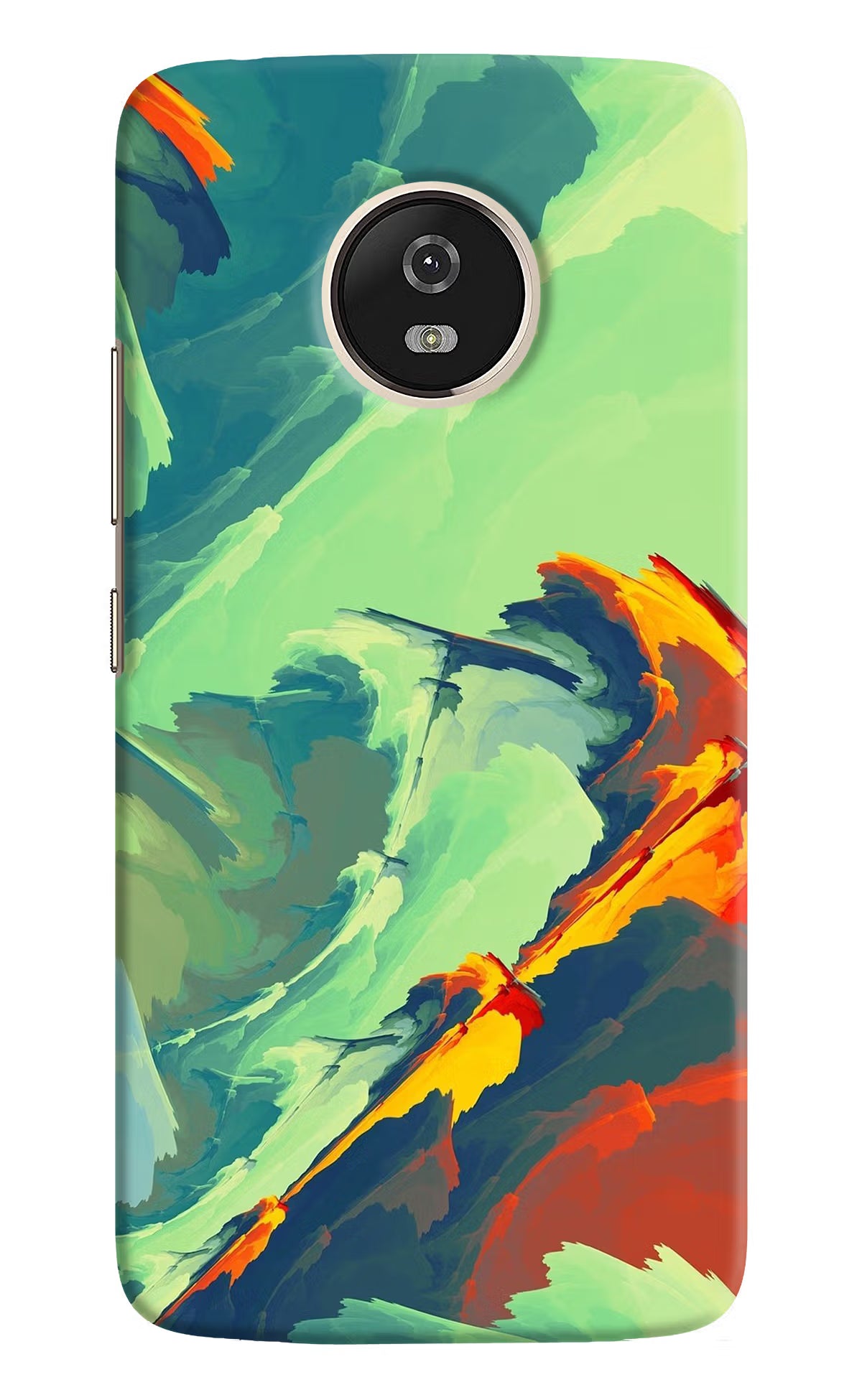 Paint Art Moto G5 Hard Case Back Cover by Casekaro