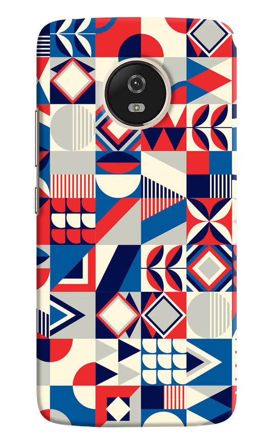 Colorful Pattern Moto G5 Hard Case Back Cover by Casekaro