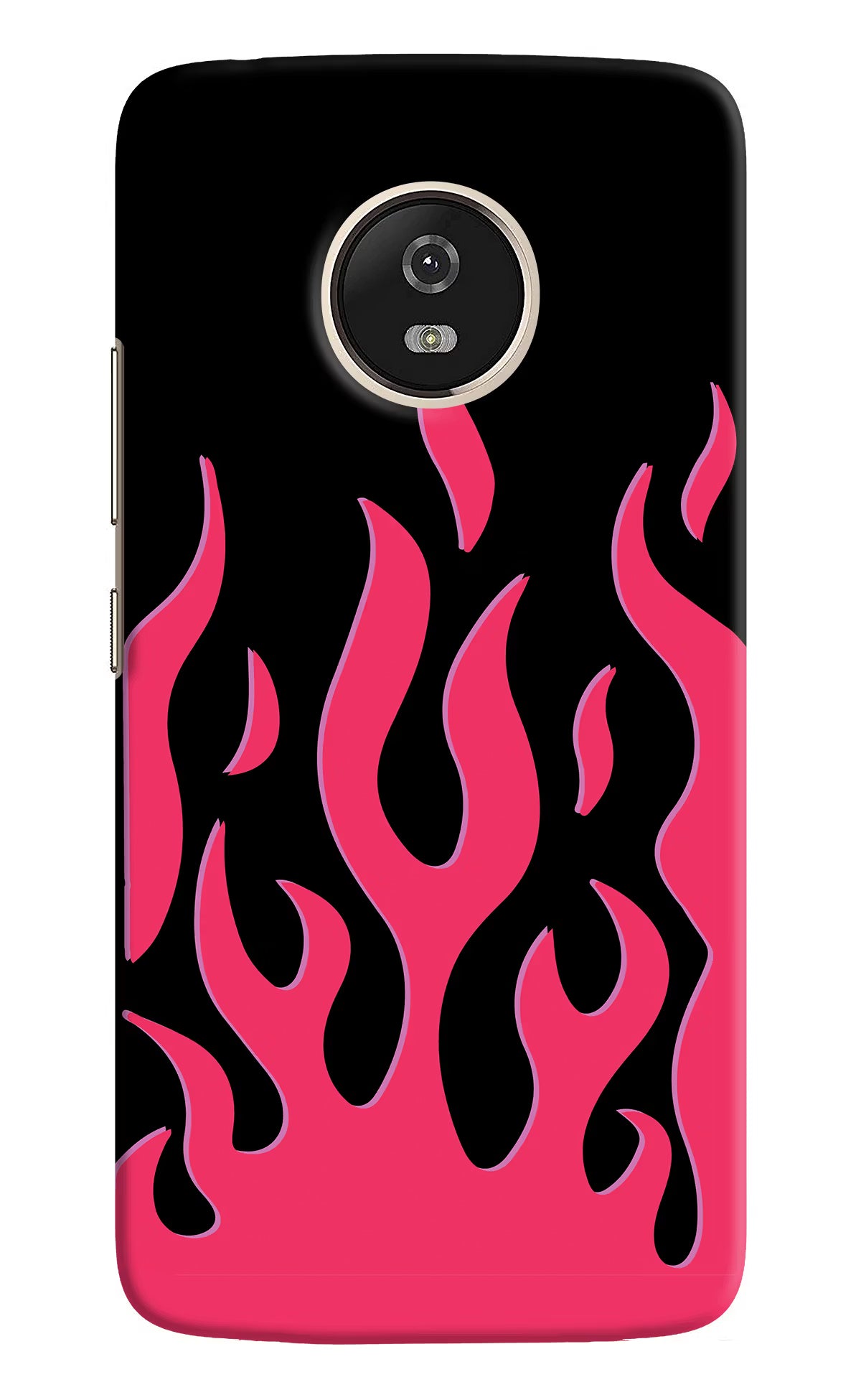 Fire Flames Moto G5 Hard Case Back Cover by Casekaro