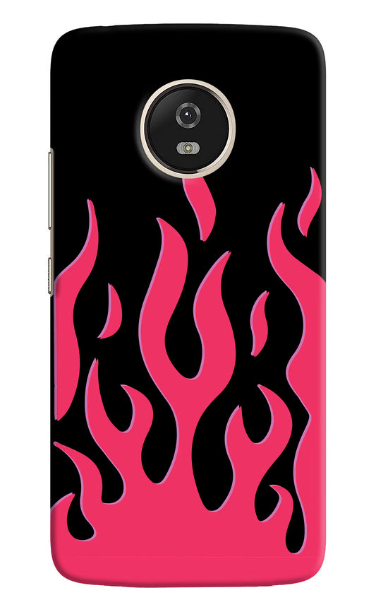Fire Flames Moto G5 Hard Case Back Cover by Casekaro