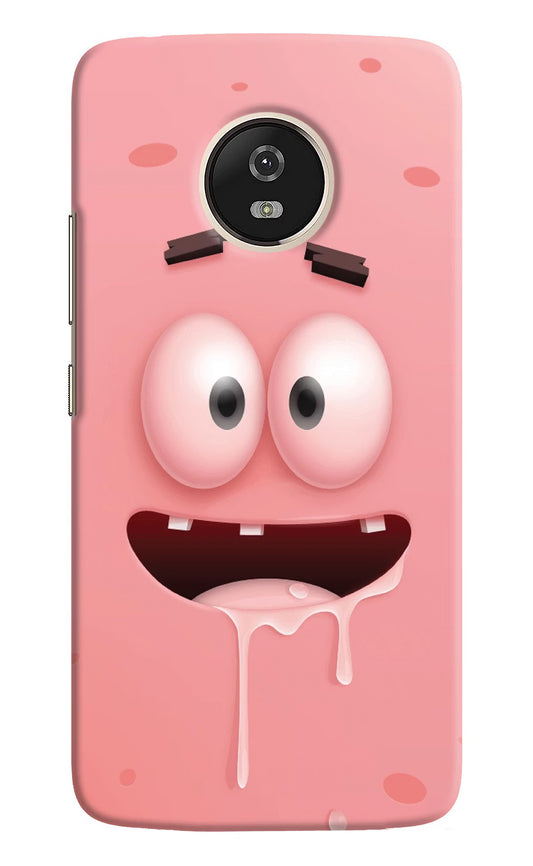 Sponge 2 Moto G5 Hard Case Back Cover by Casekaro