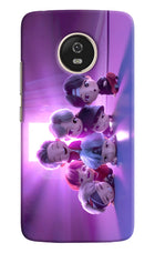 BTS Chibi Moto G5 Hard Case Back Cover by Casekaro