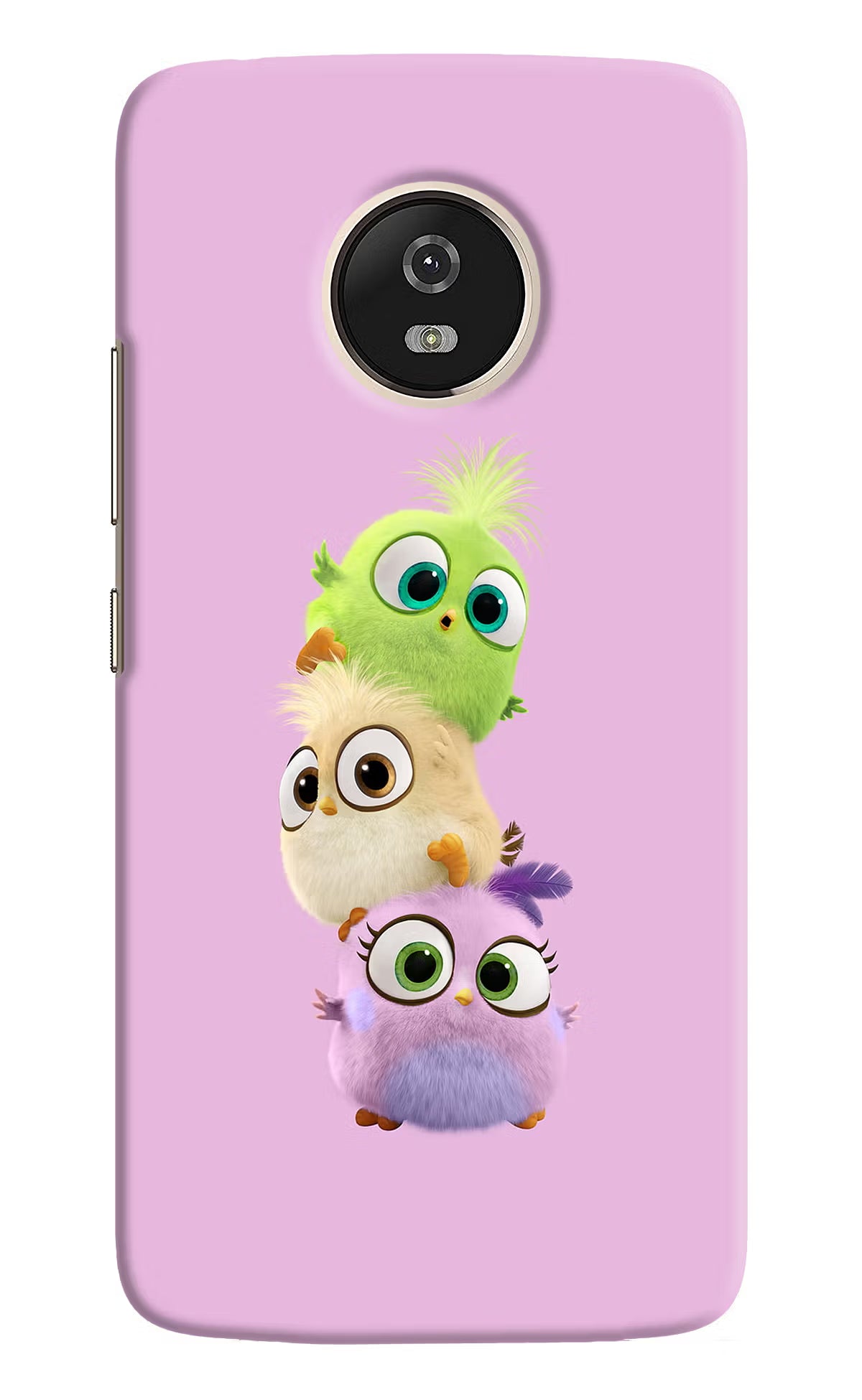 Cute Little Birds Moto G5 Hard Case Back Cover by Casekaro