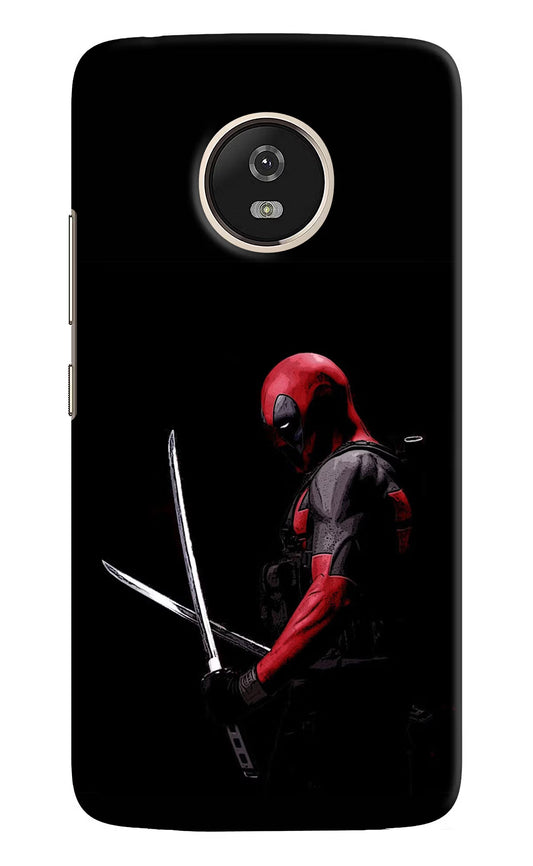 Deadpool Moto G5 Hard Case Back Cover by Casekaro