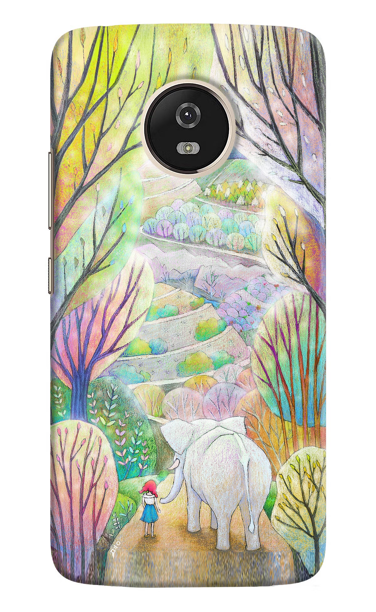 Nature Painting Moto G5 Hard Case Back Cover by Casekaro