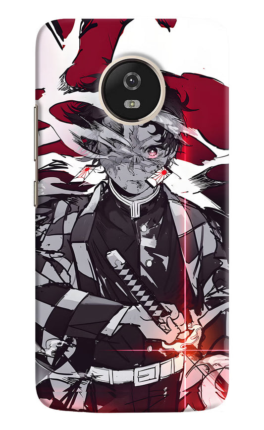 Demon Slayer Moto G5 Hard Case Back Cover by Casekaro