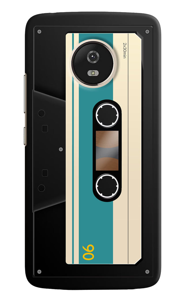 Cassette Moto G5 Hard Case Back Cover by Casekaro