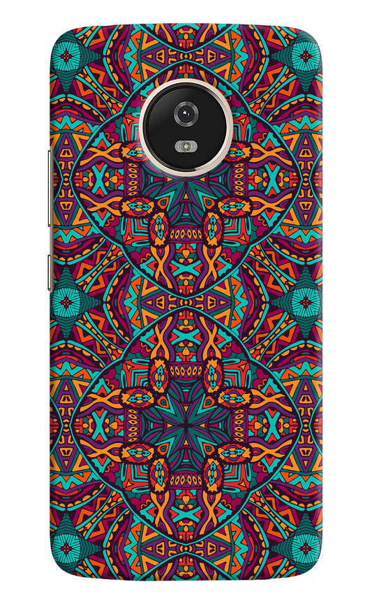 Colour Mandala Moto G5 Hard Case Back Cover by Casekaro