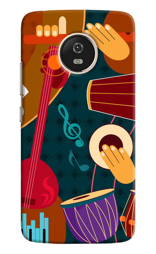 Music Instrument Moto G5 Hard Case Back Cover by Casekaro