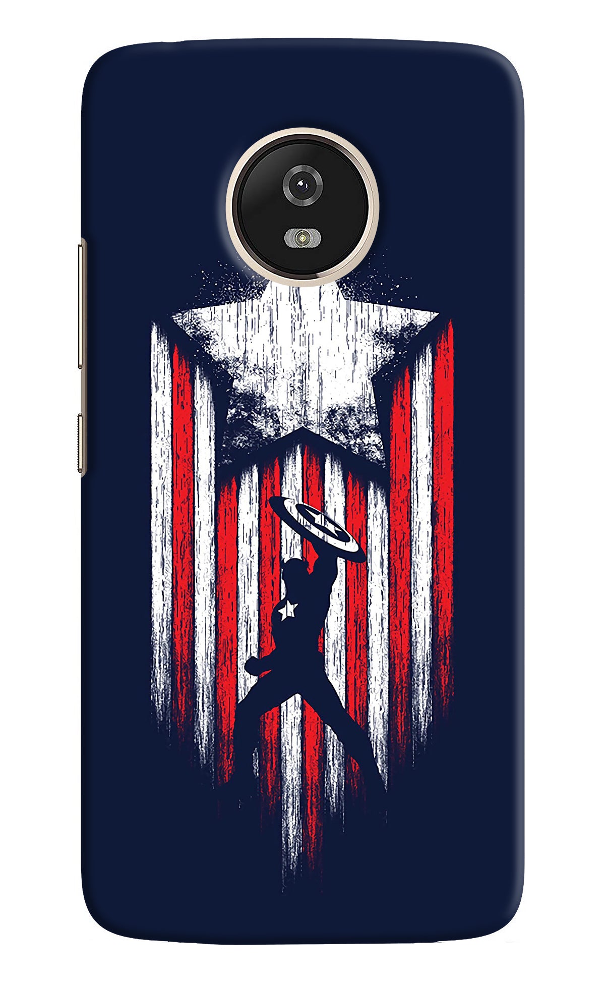 Captain America Marvel Art Moto G5 Back Cover