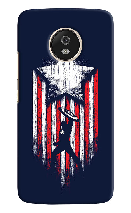 Captain America Marvel Art Moto G5 Hard Case Back Cover by Casekaro