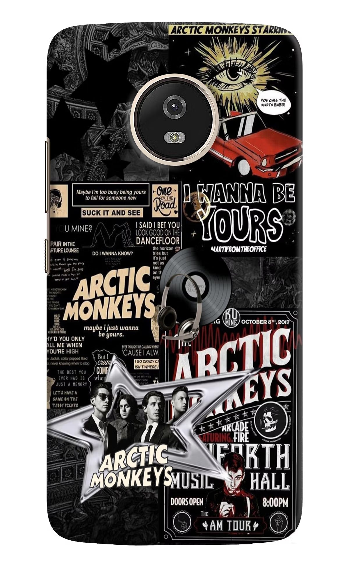 Arctic Monkeys Moto G5 Hard Case Back Cover by Casekaro