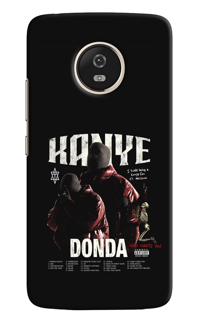 Donda Kanye West Moto G5 Hard Case Back Cover by Casekaro
