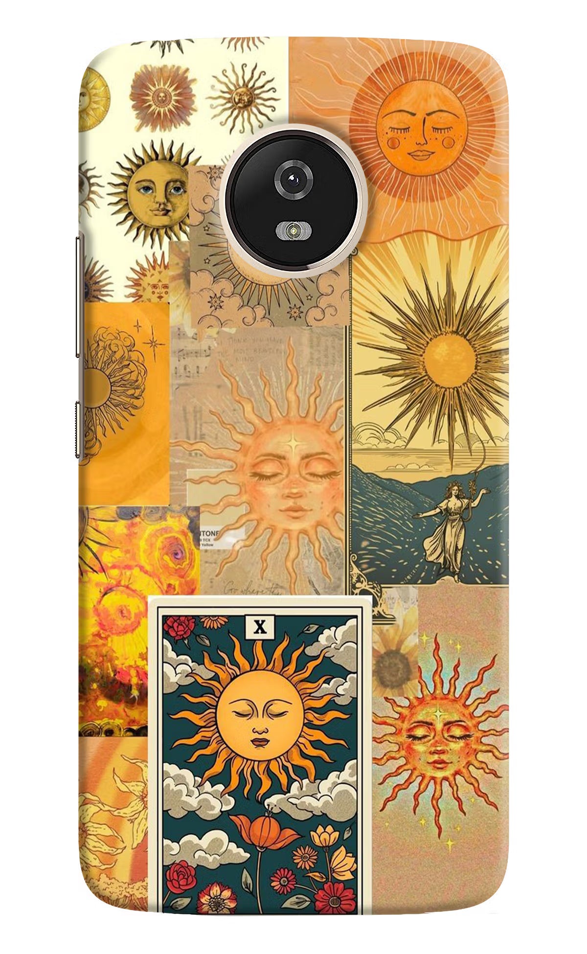 Sun Moto G5 Hard Case Back Cover by Casekaro