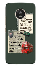 The Smiths Moto G5 Hard Case Back Cover by Casekaro