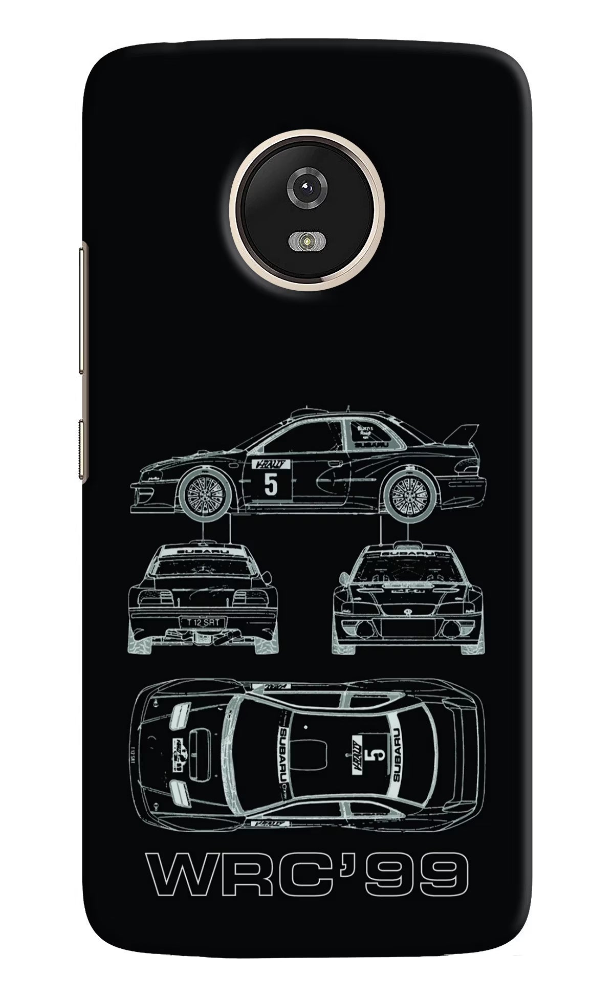 WRC'99 Moto G5 Hard Case Back Cover by Casekaro