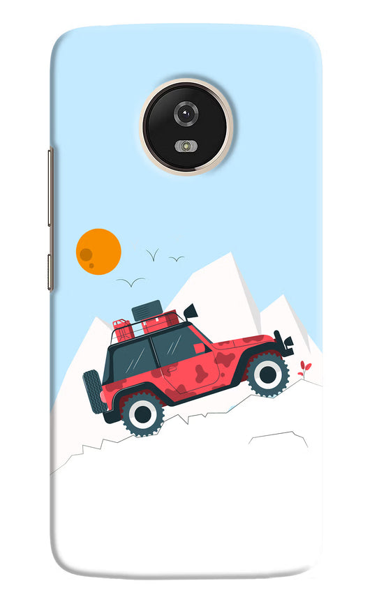 Mountain Trail Beast Moto G5 Hard Case Back Cover by Casekaro
