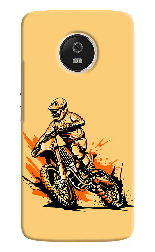 Off-Road Fury Moto G5 Hard Case Back Cover by Casekaro