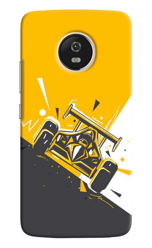 Track King Moto G5 Hard Case Back Cover by Casekaro