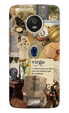 Virgo Zodiac Moto G5 Hard Case Back Cover by Casekaro