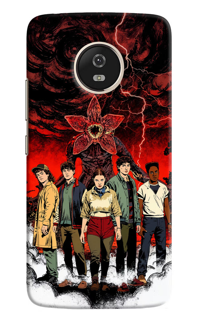 Ordinary Things Characters Moto G5 Hard Case Back Cover by Casekaro