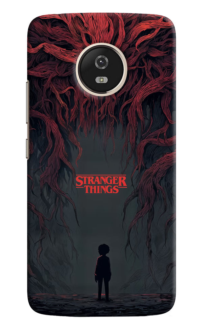 Ordinary Things Dark Side Moto G5 Hard Case Back Cover by Casekaro