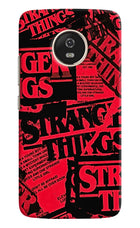 Ordinary Things Moto G5 Hard Case Back Cover by Casekaro