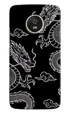 Twin Dragons Moto G5 Hard Case Back Cover by Casekaro