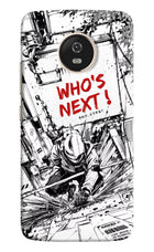 Who's Next Moto G5 Hard Case Back Cover by Casekaro
