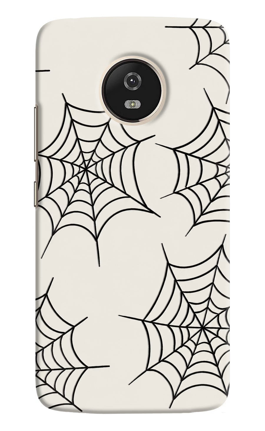 Spider Web Moto G5 Back Cover, Hard case