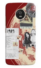Taylor Swift Moto G5 Hard Case Back Cover by Casekaro