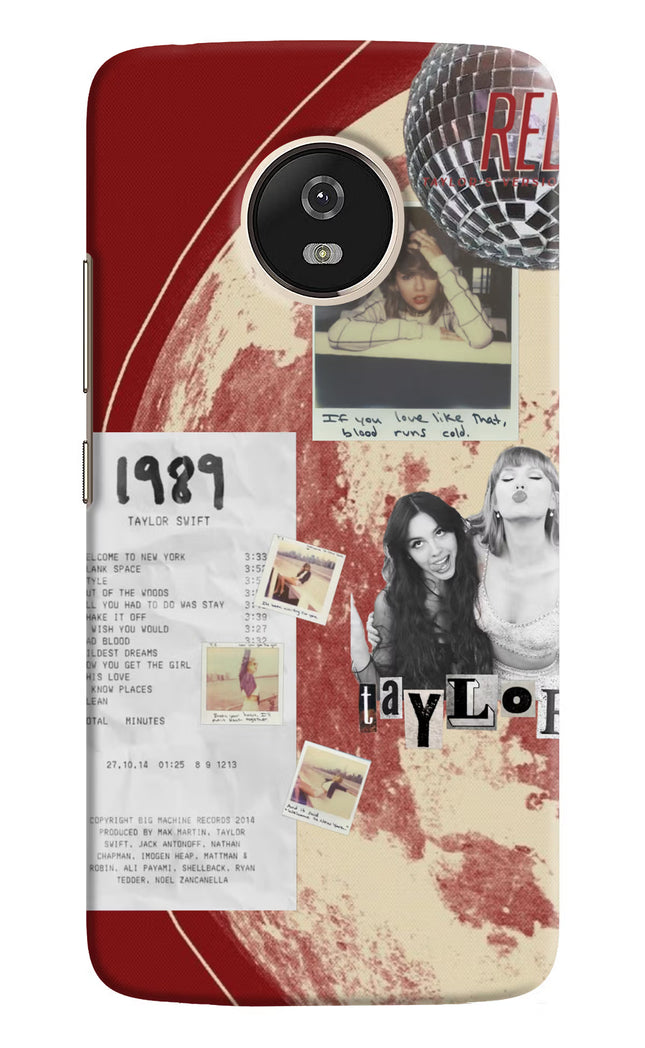 Taylor Swift Moto G5 Hard Case Back Cover by Casekaro