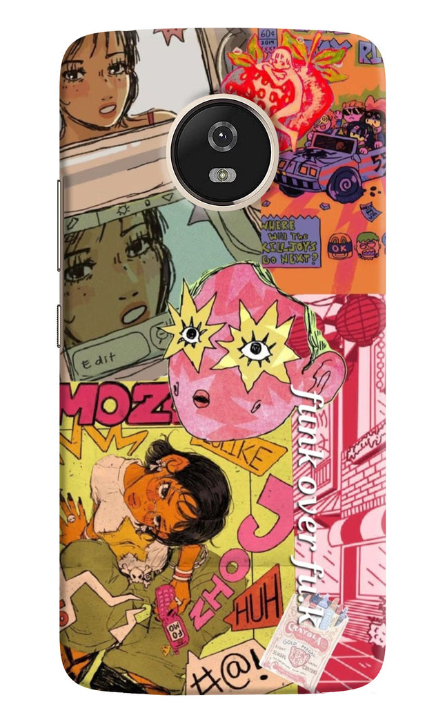 Funkover Moto G5 Hard Case Back Cover by Casekaro