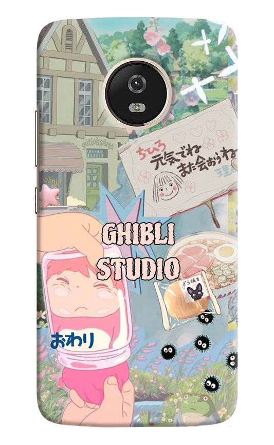 Studio Ghibli Moto G5 Hard Case Back Cover by Casekaro